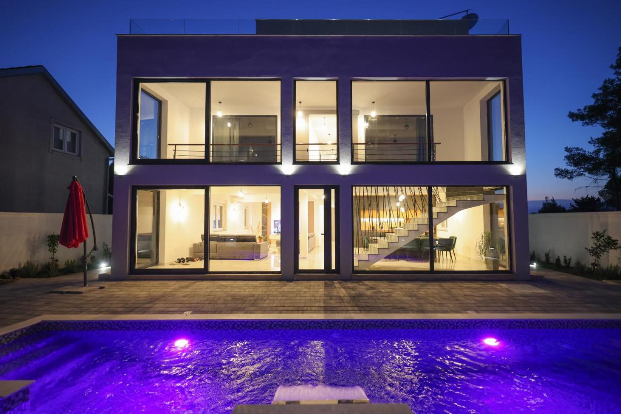 Rhapsody In Green - Luxury Villa In Zadar Crno Esterno foto